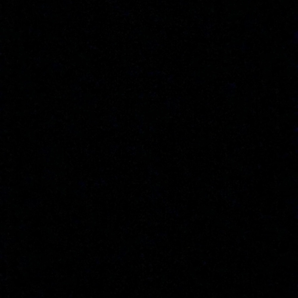 The color black
